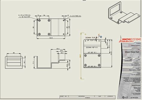 sheet metal flat pattern drawing|flat pattern configuration solidworks.